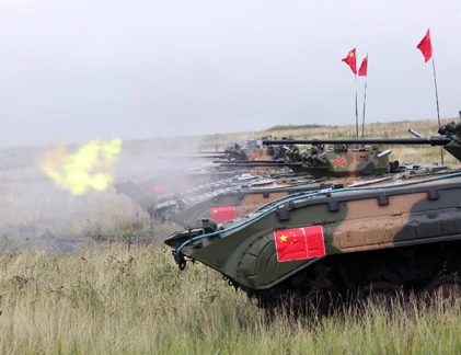 Quân đội Nga, Trung tập trận bắn đạn thật