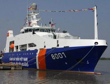 Cảnh sát biển VN điều tàu mạnh nhất ra nơi TQ đặt giàn khoan
