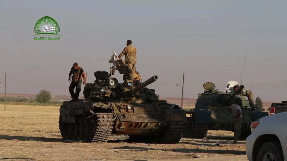 Đắng lòng Quân đội Syria lại để mất tăng T-55 tốt nhất