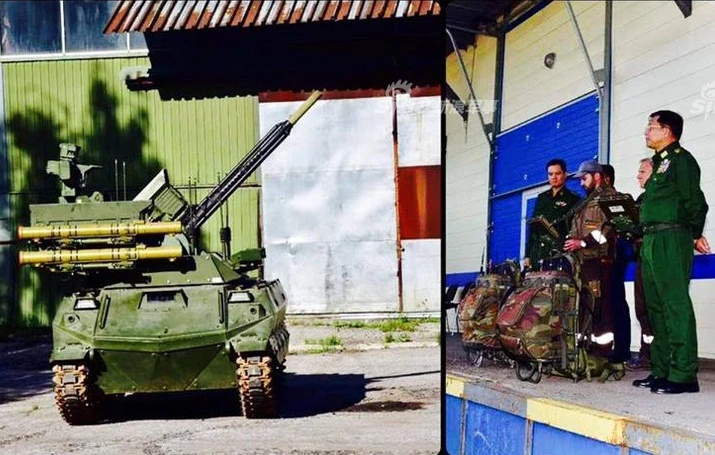 Lộ quốc gia ĐNÁ đầu tiên muốn mua robot chiến đấu Nga