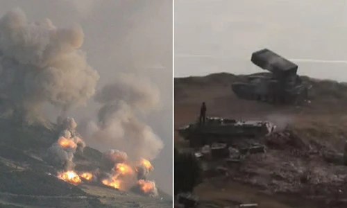Siêu pháo TOS-1A bắt đầu trút lửa vào phiến quân IS