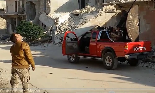 Kinh hoàng trận chiến tàn khốc trên đường phố Aleppo, Syria