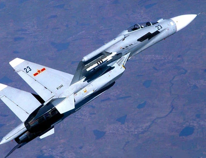  “Đột nhập” căn cứ trung đoàn Su-30MK2 của Hải quân Trung Quốc