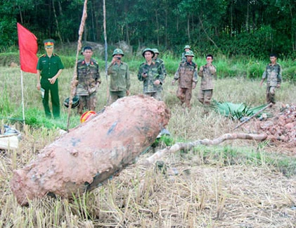 Công binh Việt Nam nỗ lực quét sạch “cái chết dưới lòng đất”