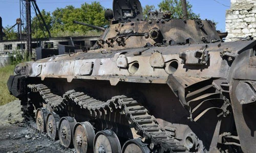 Xót xa số phận thiết giáp BMP-2 ở miền đông Ukraine