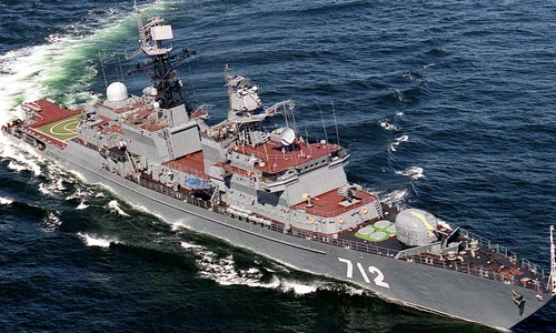 Tiết lộ sức mạnh tàu chiến Neustrashimyy Nga ngoài bờ biển Syria