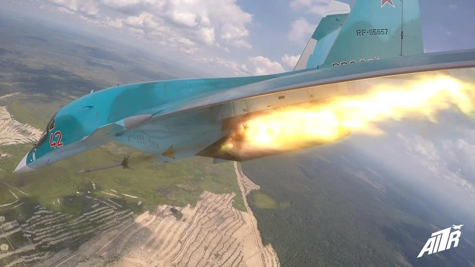 Không thể rời mắt khi xem bộ ảnh chiến đấu cơ Nga này