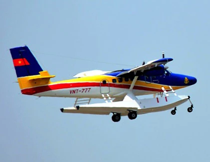 Ảnh QS ấn tượng tuần: thủy phi cơ DHC-6 lần đầu xung trận