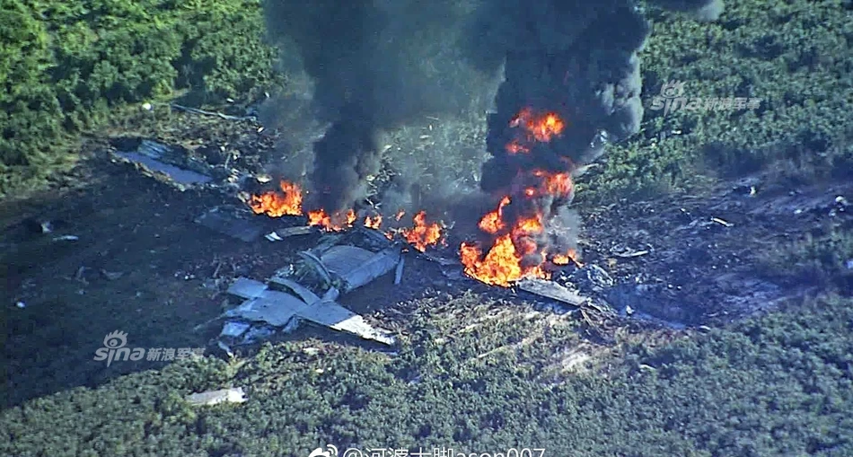 Kinh hoàng hiện trường máy bay C-130 của Mỹ gặp nạn 