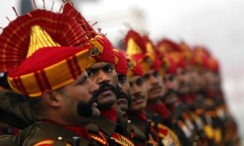 Quân đội Ấn Độ miệt mài tập luyện duyệt binh