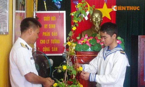 Không khí rộn ràng ngày Tết ở quần đảo Trường Sa