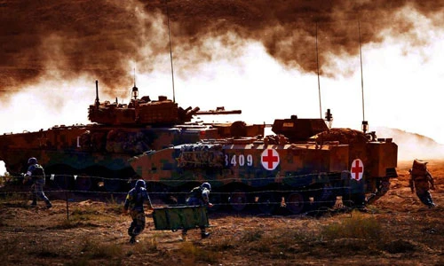 Tận mắt lực lượng quân y đáng gờm của Trung Quốc