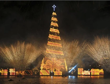 Những cây thông Noel “đỉnh” nhất thế giới năm 2013