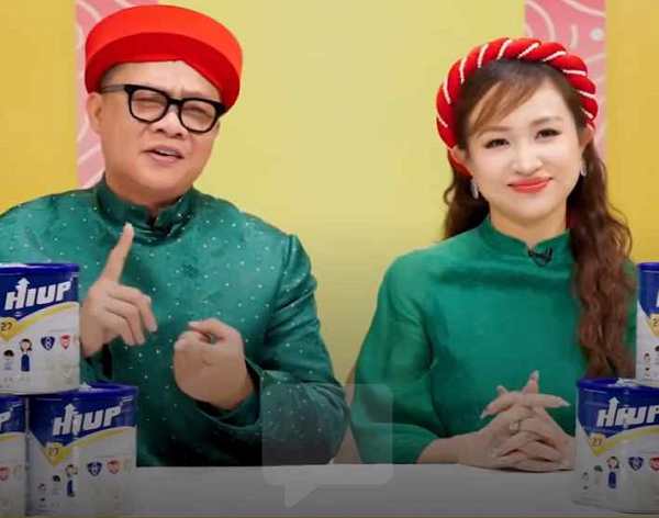 BTV Quang Minh, Vân Hugo từng quảng cáo cho sản phẩm sữa HIUP anh-1-6343-2288-17503886730481844828849-1750391086622-1750391087180110595801.png