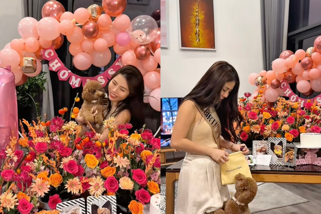 Bữa tiệc cho chó cưng được tổ chức tại một không gian sang trọng. c1.png