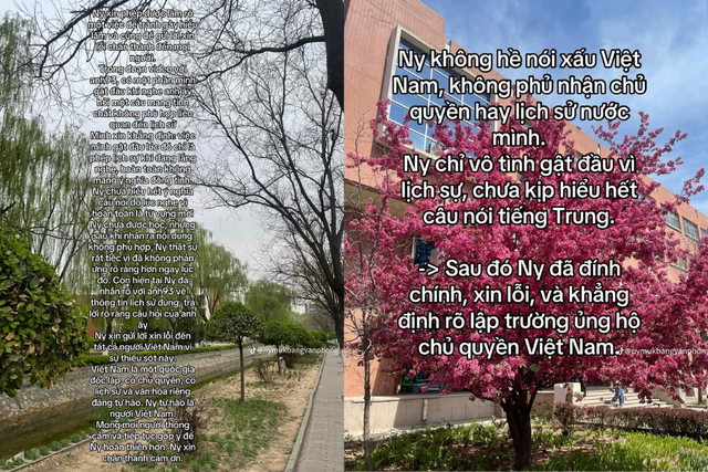 Tiktoker Ny đã lên loạt bài giải thích cho hành động cũng như phát ngôn của mình. ny-phat-ngon-2.png