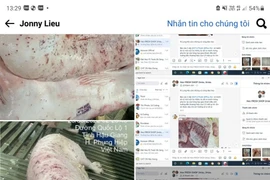 Hình ảnh chụp từ tài khoản mạng xã hội có tên "Jonny Lieu" 