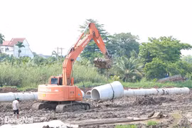 Đồng Nai đặt mục tiêu nằm trong tốp 10 địa phương có tỷ lệ giải ngân vốn đầu tư công cao nhất cả nước vào cuối tháng 6-2025. Trong ảnh: Thi công Dự án Đường trục trung tâm thành phố Biên Hòa. Ảnh:P.Tùng