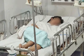 Bệnh nhi L.T.Y.V tại Bệnh viện Bệnh Nhiệt đới Thành phố Hồ Chí Minh.