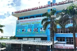 Phòng khám đa khoa Sài Gòn Tâm Đức ở phường Lý Văn Lâm, tỉnh Cà Mau.