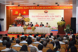 Toàn cảnh Đại hội đại biểu lần thứ I phường Tân Bình.