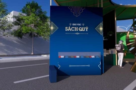 Phối cảnh khu vực Sách quý tại Lễ hội Đường sách Tết 2026.