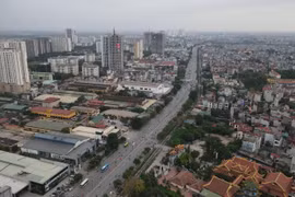 Thời gian qua, bất động sản đón dòng vốn khá dồi dào. Ảnh: Quang Vinh.