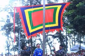 Nghi thức tại Lễ thượng Đại kỳ - Khai mạc Lễ hội Nghinh Ông - Cần Giờ 2025