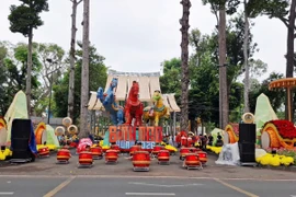 Ngày 12/2, Hội hoa xuân TP HCM 2026 khai mạc tại Công viên Tao Đàn