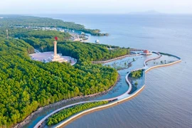 Một góc huyện Thới Bình, tỉnh Cà Mau