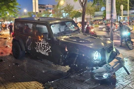 Hiện trường vụ tai nạn khiến hai mẹ con tử vong thương tâm