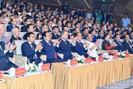 Tổng Bí thư Tô Lâm và các đồng chí lãnh đạo, nguyên lãnh đạo Đảng, Nhà nước dự Lễ kỷ niệm 80 năm Ngày truyền thống ngành Tài chính.