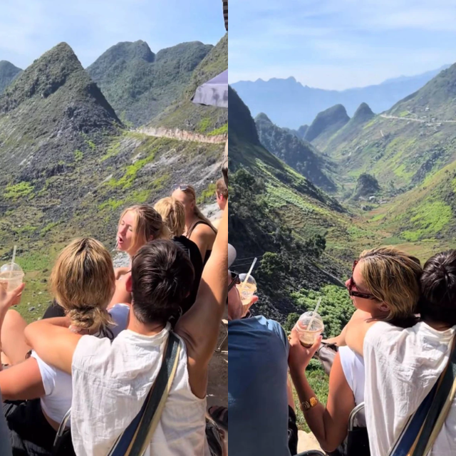 Khách nước ngoài du lịch Hà Giang. Ảnh Check in Vietnam canh-tuong-sieu-thuc-tai-noi-dia-dau-viet-nam.png