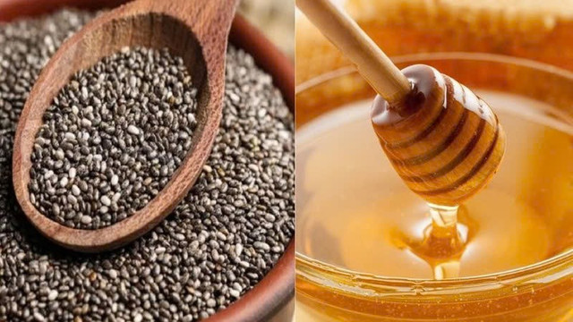Mặt nạ hạt chia + mật ong: Làm dịu và kháng khuẩn. Ảnh minh họa 47f79c676fb7e6e9bfa6.jpg
