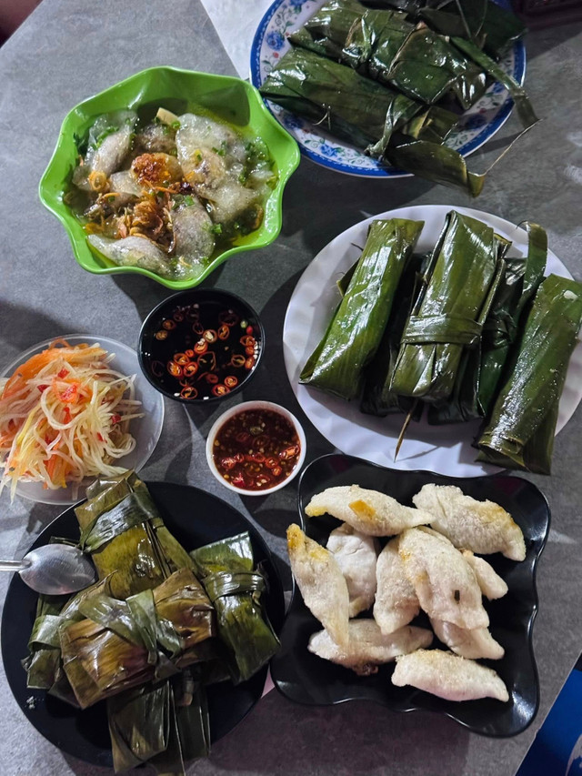 Bánh lọc Mệ Xuân. Ảnh FBNV an.jpg