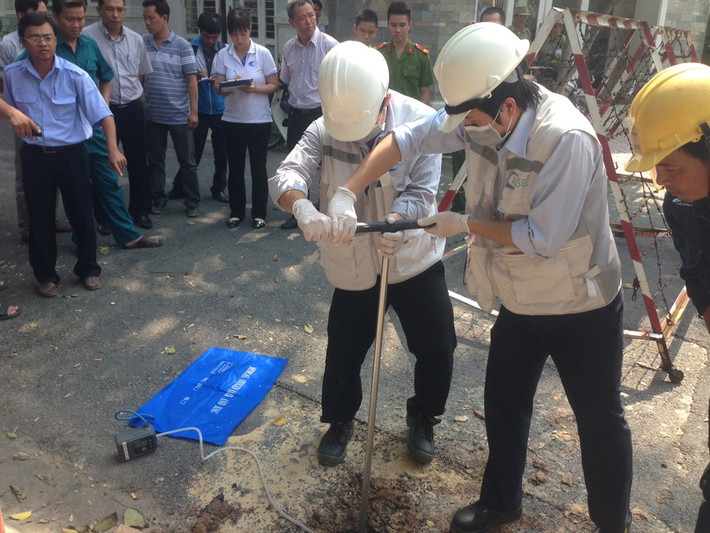... trước khi khai quật