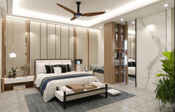 Nhà hai tầng mặt phố thiết kế hiện đại, sáng sủa, rộng rãi - Hình 11 Nha hai tang mat pho thiet ke hien dai, sang sua, rong rai-Hinh-11
