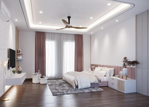 Nhà hai tầng mặt phố thiết kế hiện đại, sáng sủa, rộng rãi - Hình 10 Nha hai tang mat pho thiet ke hien dai, sang sua, rong rai-Hinh-10