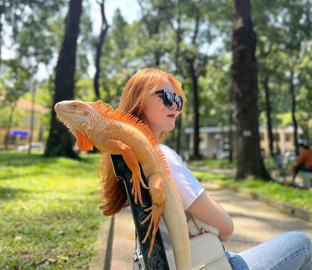 Nuôi rồng Nam Mỹ - 9x Sài Gòn có doanh thu cả trăm triệu đồng/tháng - Hình 5 Nuoi rong Nam My - 9x Sai Gon co doanh thu ca tram trieu dong/thang-Hinh-5