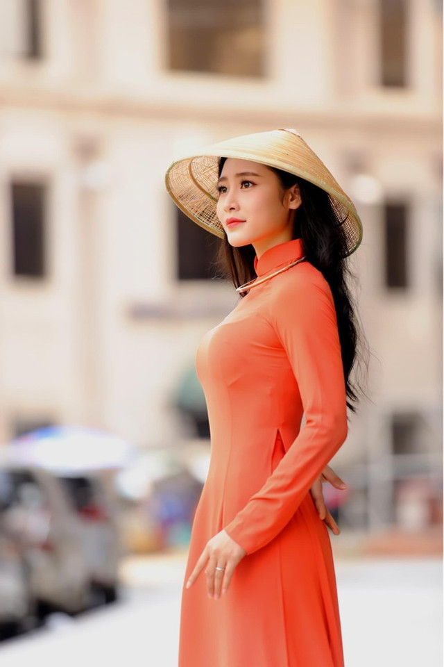 Từ cô nàng tự ti trở thành Đại sứ áo dài Quảng Trị Tu co nang tu ti tro thanh Dai su ao dai Quang Tri