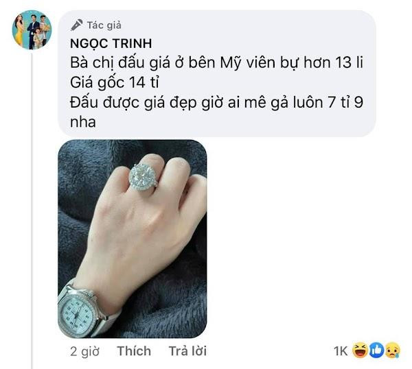 Ngọc Trinh bị nghi bán nhẫn 4 tỷ kém chất lượng chỉ là 'cú nổ' dàn dựng - Hình 6 Ngoc Trinh bi nghi ban nhan 4 ty kem chat luong chi la 'cu no' dan dung-Hinh-6