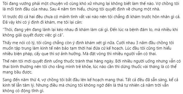 Lỡ mang bầu với bạn trai, tôi biết nói gì với chồng? Lo mang bau voi ban trai, toi biet noi gi voi chong?