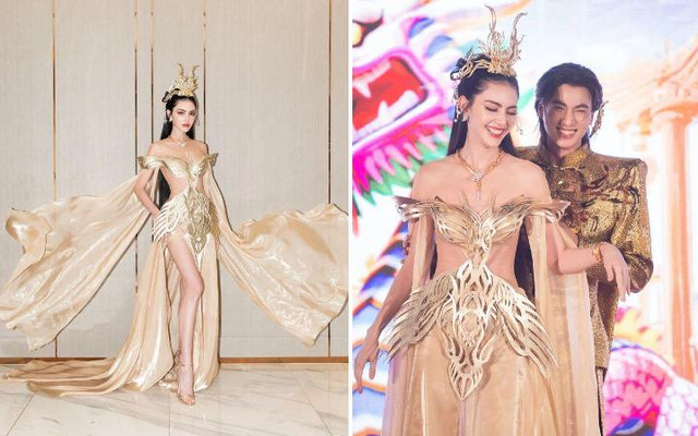 Quốc bảo sắc đẹp Thái Lan Mai Davika hóa thân thành nữ thần - Hình 2 Quoc bao sac dep Thai Lan Mai Davika hoa than thanh nu than-Hinh-2