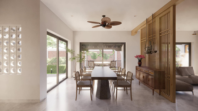 Nhà vườn 135m2 ở Bà Rịa – Vũng Tàu mang đậm bản sắc Việt - Hình 13 Nha vuon 135m2 o Ba Ria – Vung Tau mang dam ban sac Viet-Hinh-13