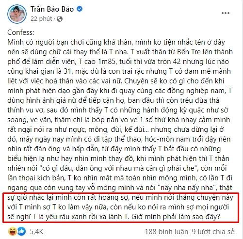 BB Trần tố sao nam 'sàm sỡ', netizen truy ra luôn danh tính - Hình 2 BB Tran to sao nam 'sam so', netizen truy ra luon danh tinh-Hinh-2