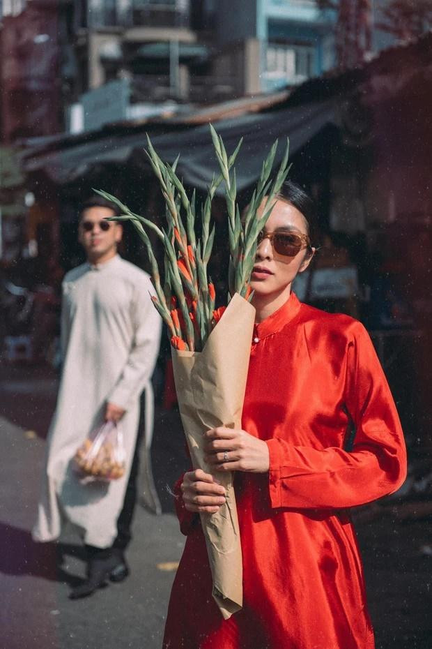 Hà Tăng diện áo dài Tết, khí chất chuẩn dâu hào môn - Hình 4 Ha Tang dien ao dai Tet, khi chat chuan dau hao mon-Hinh-4