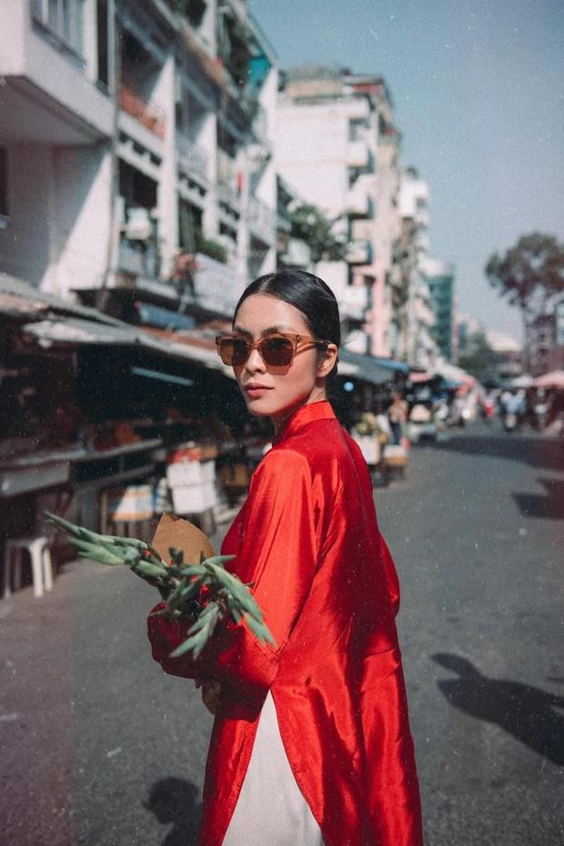 Hà Tăng diện áo dài Tết, khí chất chuẩn dâu hào môn - Hình 3 Ha Tang dien ao dai Tet, khi chat chuan dau hao mon-Hinh-3