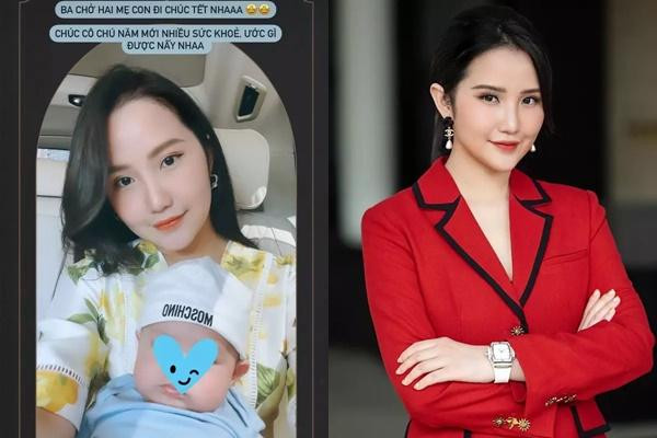 Phu nhân giám đốc Phan Thành lộ ảnh xuề xòa chuẩn mẹ bỉm - Hình 2 Phu nhan giam doc Phan Thanh lo anh xue xoa chuan me bim-Hinh-2