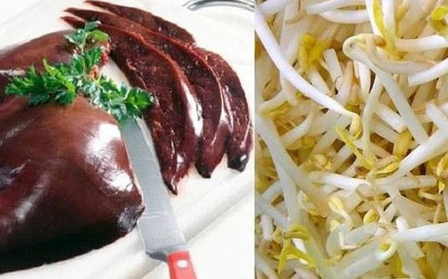 Gan đúng là kỵ viamin C, nhưng kiêng giá xào gan thì... mang tội Gan dung la ky viamin C, nhung kieng gia xao gan thi... mang toi