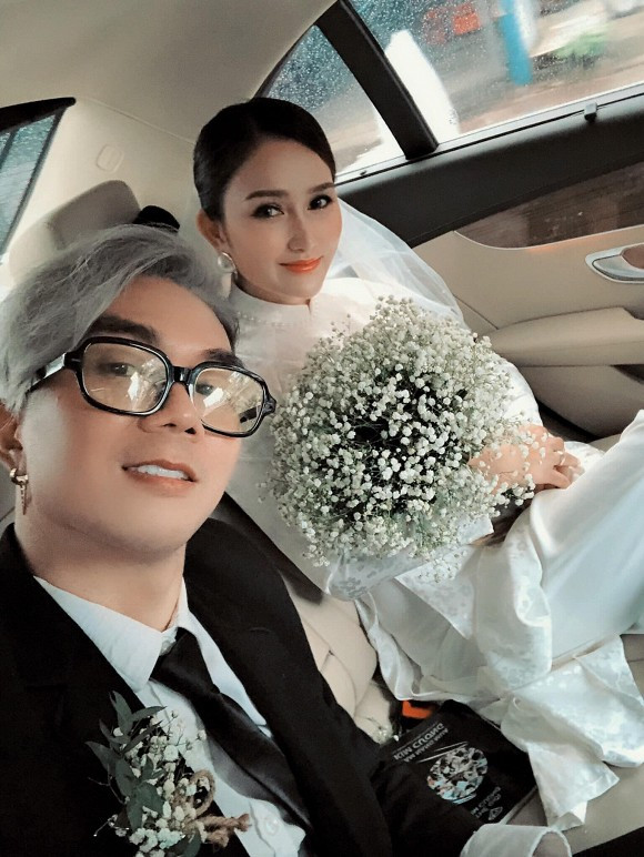 Nhật Kim Anh bất ngờ tìm được chị em song sinh khi dự đám cưới nhạc sĩ Khánh Đơn? - Hình 3 Nhat Kim Anh bat ngo tim duoc chi em song sinh khi du dam cuoi nhac si Khanh Don?-Hinh-3